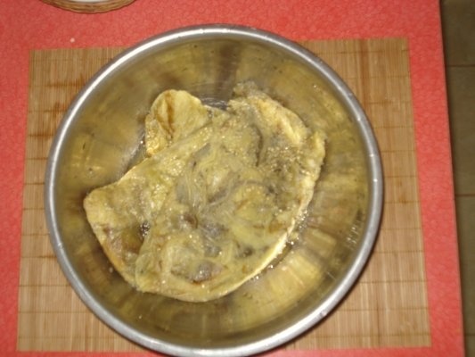 Salata de vinete cu usturoi si iaurt