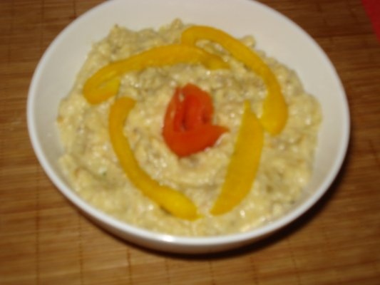 Salata de vinete cu usturoi si iaurt