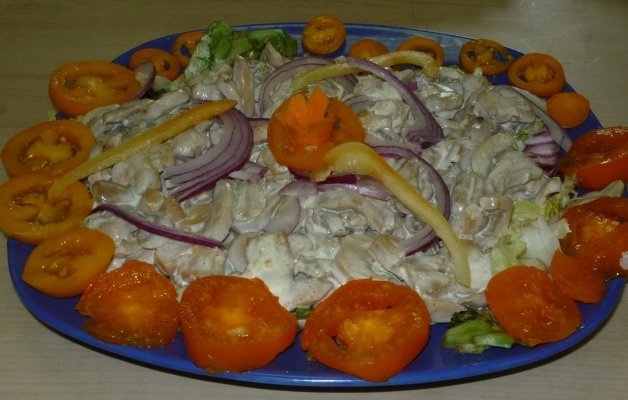 Salata de Ciuperci cu maioneza