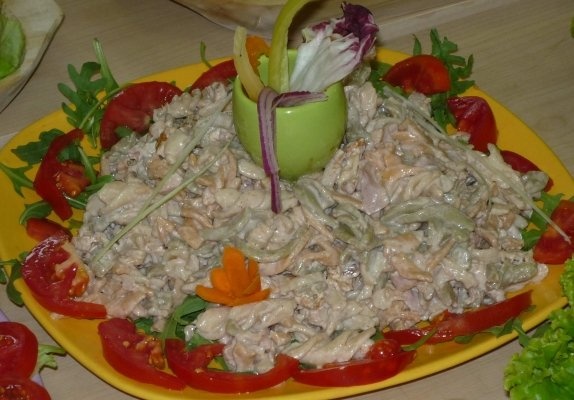 Salata de Ciuperci cu maioneza