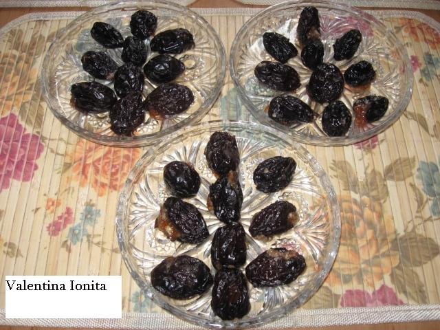 Prune uscate umplute