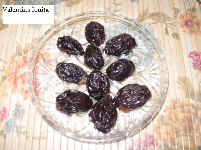 Prune uscate umplute