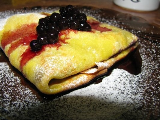 Pachetele dulci cu afine si branza Ricotta