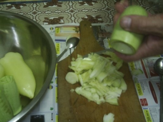 Ardei,dovlecei,rosii si sarmalute in frunza de vita cu carne