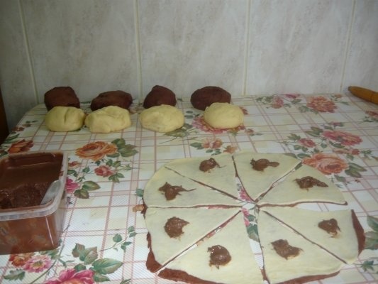 CORNURI IN DOUA CULORI