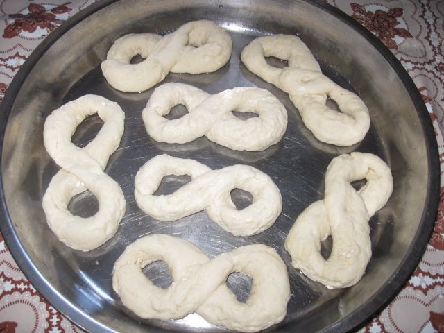 Mucenici  de post la cuptor