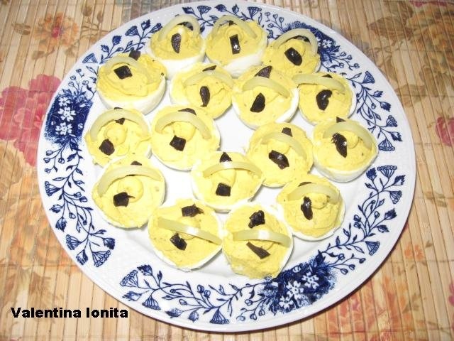 Oua umplute - reteta casei