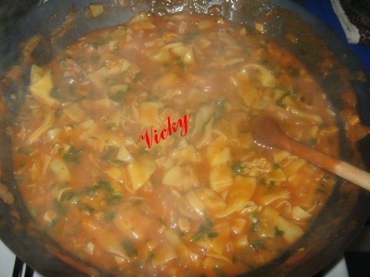 Paste cu carne de porc