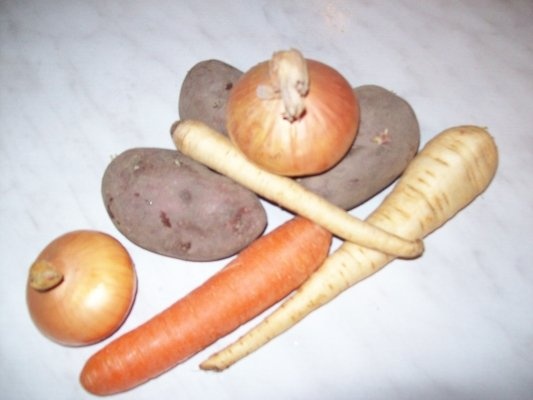 Ciorba de mazare si cartofi