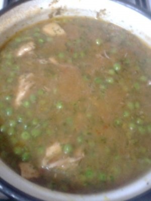 Mazare cu carne de pui