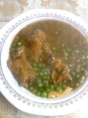 Mazare cu carne de pui