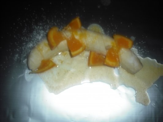 BANANE LA CUPTOR CU LAMAIE SI PORTOCALA