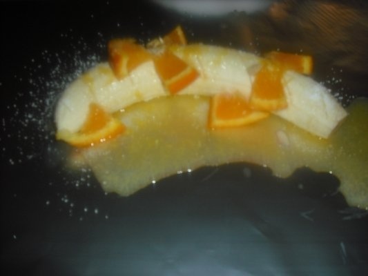 BANANE LA CUPTOR CU LAMAIE SI PORTOCALA