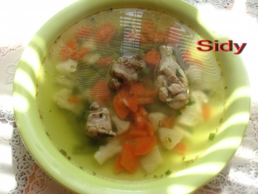 Ciorba de pui cu smantana