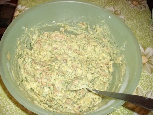 Rulada cu ciuperci si verdeata