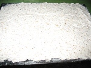 PRAJITURA  CU NUCA SI CREMA CU CAFEA NESS