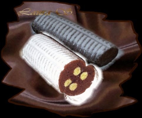 Chec de cacao cu banane