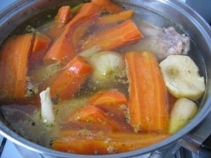 Supa din carne de curcan