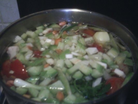 SUPA-CREMA DE LEGUME CU CRUTOANE