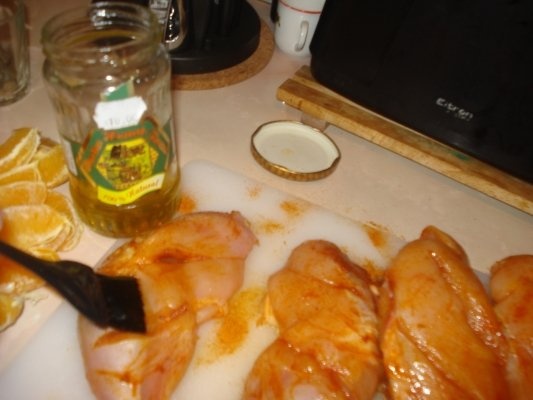 PUI CU MIERE SI PORTOCALE LA CUPTOR - RETETA TESTATA