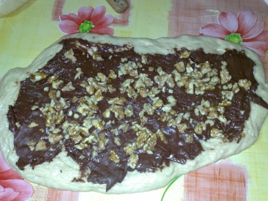 COZONAC CU NUCA SI CIOCOLATA