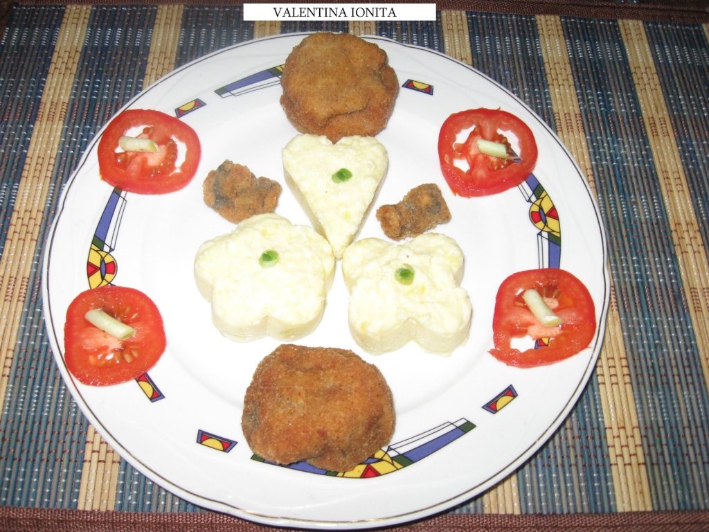 Cartofi fierti cu branza