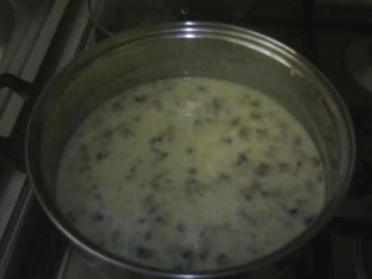 SUPA-CREMA DE CIUPERCI