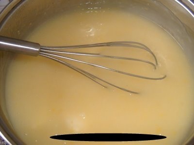 Tort de migdale cu crema de lamaie