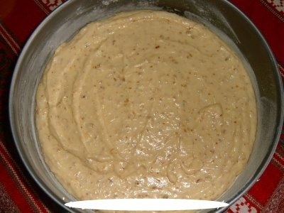 Tort de migdale cu crema de lamaie