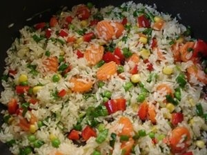 GARNITURA DE OREZ CU LEGUME