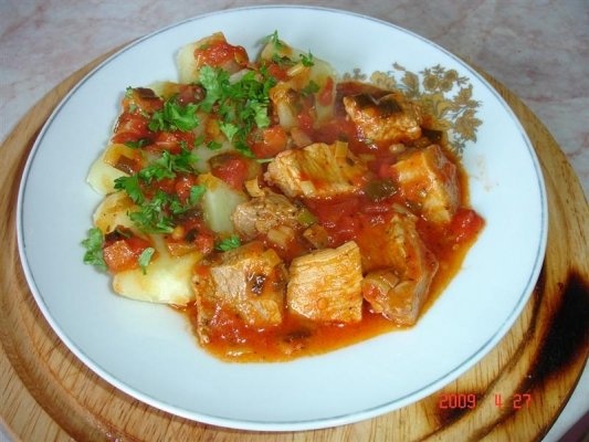 Muschi de vitel cu sos