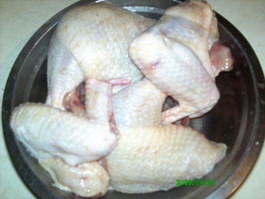 Pui fraged la cuptor