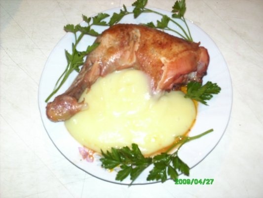 Pui fraged la cuptor