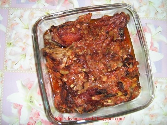 Friptura de miel cu garnitura de piure de cartofi