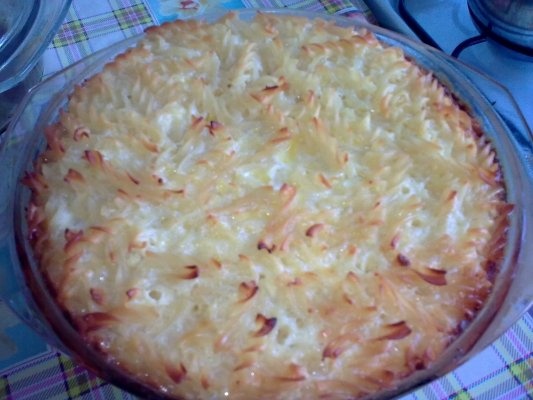 Paste cu branza la cuptor