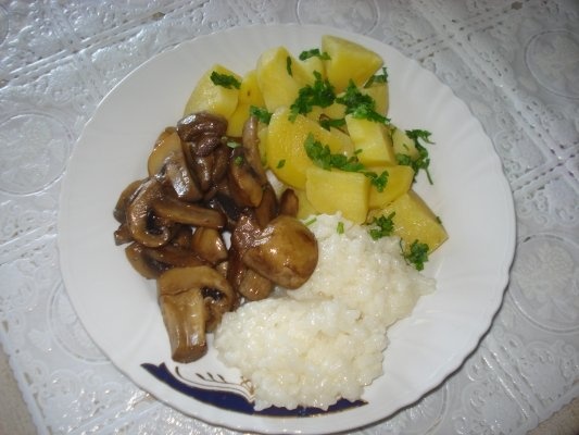 Platou/pranz de post