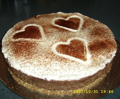 Cheescake cu ciocolata