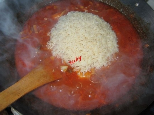 Pui picant cu ciuperci