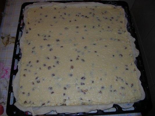 Placinta cu Branza si stafide