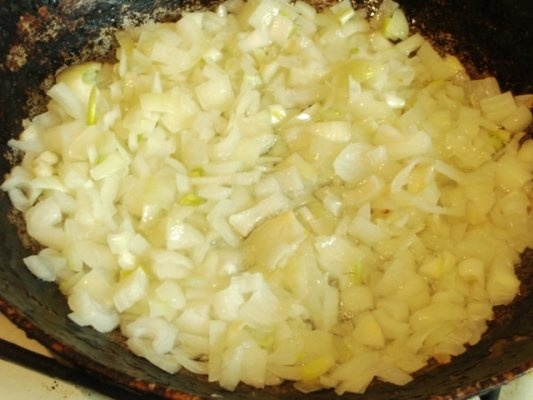 Pilaf cu muschi de porc la cuptor