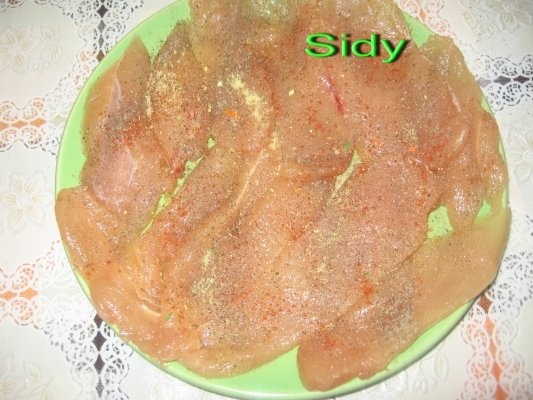 Piept de curcan cu ciuperci