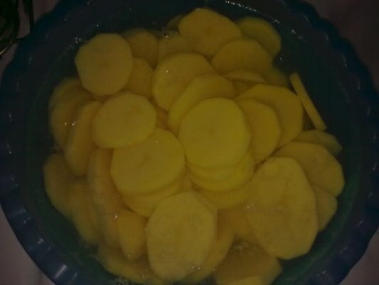 Musaca de cartofi cu carne tocata