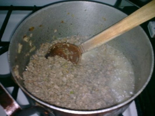 Musaca de cartofi cu carne tocata