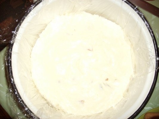 Tort cu fructe si piscoturi