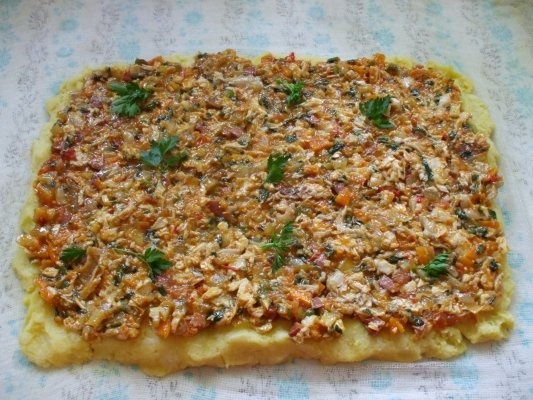 Rulada de cartofi cu carne