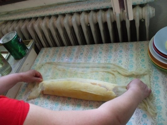 Rulada de cartofi cu carne