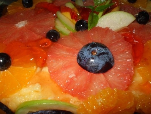 Tarta cu fructe rapida