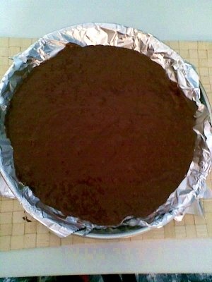 Chec cu nucsoara si banane