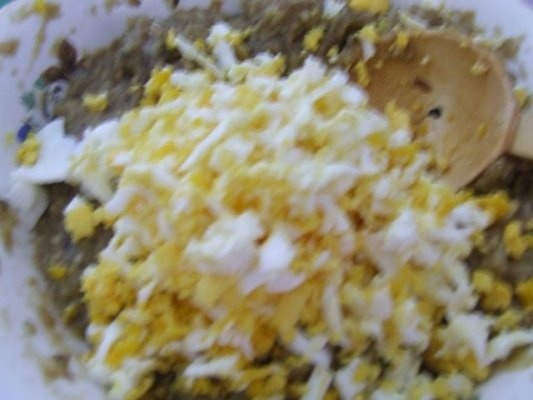 Salata de vinete cu oua si masline