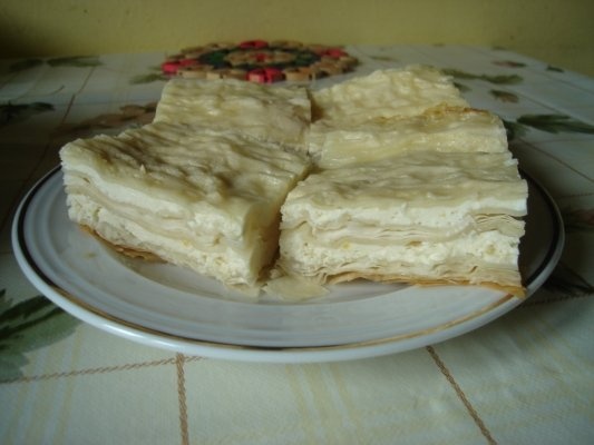 Placinta cu branza dulce
